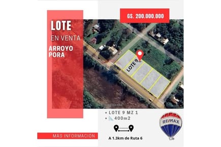 Terreno - Venta - Cambyretá, Itapúa, Paraguay