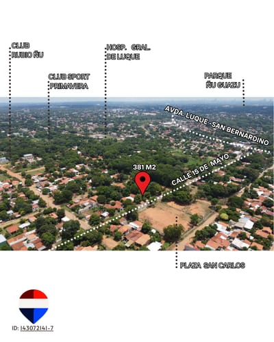 Vendo Terreno en Luque – barrio Cañada Garay.