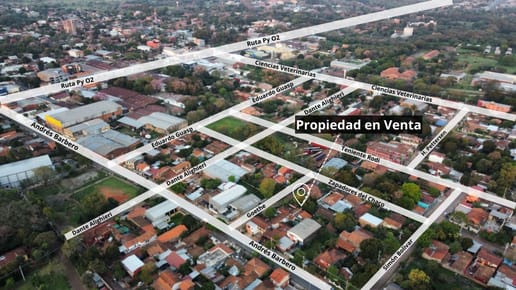 Terreno Con Casa Habitable Demoler O Refaccionar San Lorenzo