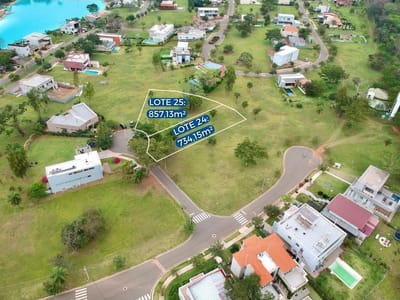 Venta de terreno en Aqua-Village 734 m²