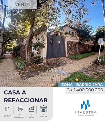 Venta De Una Casa A Refaccionar Zona con mayor Busqueda 