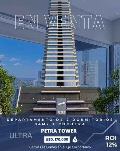Petra Tower- Depto De 2 Dormitorios
