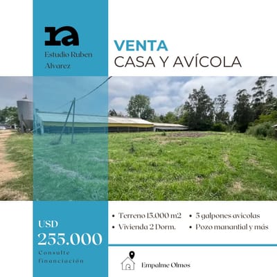 Avicola prox Empalme Olmos
