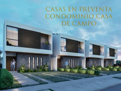 Casas en Preventa condominio Casa de Campo Country Club