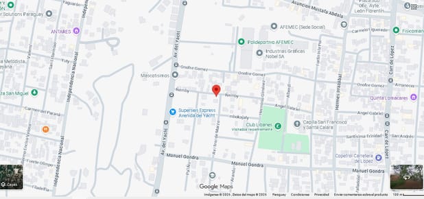 EN VENTA TERRENO EN ESQUINA EN LAMBARÉ – ZONA ALTOS DEL GOLF