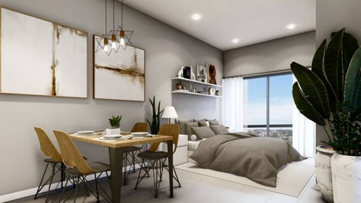 VENTA MONOAMBIENTE EN POZO EDIFICIO LIVING TRINIDAD