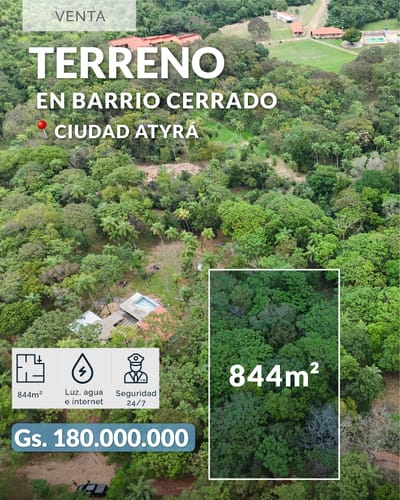 Terreno En Oferta En Atyra
