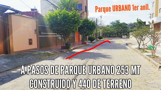 SECTOR de ALTA PLUS VALIA PARQUE URBANO CENTRO 1ER ANILLIO