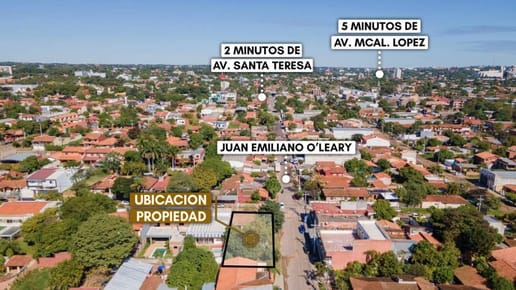 VENTA Terreno en ESQUINA perfecto para Duplex o local comercial.
