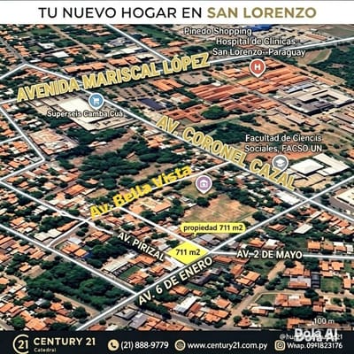 Propiedad Premium con acceso a 3 calles, a minutos de Shopping Pinedo