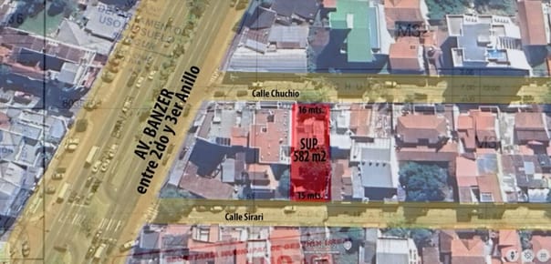 Casa de ocasion en venta a precio de terreno a media cuadra de Avenida Banzer