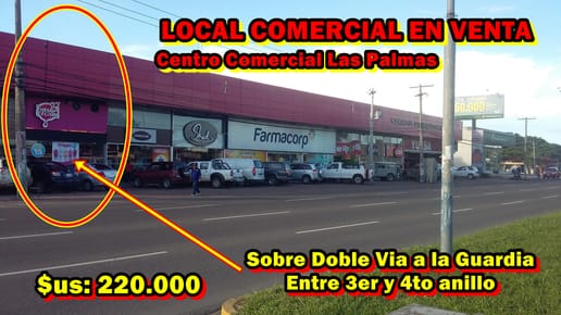 EN VENTA LOCAL EN EL CENTRO COMERCIAL LAS PALMAS