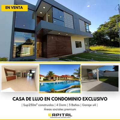 Casa en venta a estrenar Cond casa de campo