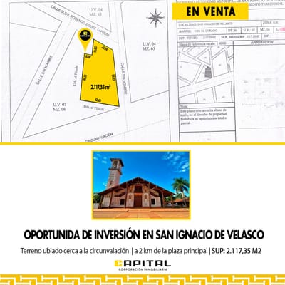 Gran Oportunidad de Inversión en San Ignacio de Velasco