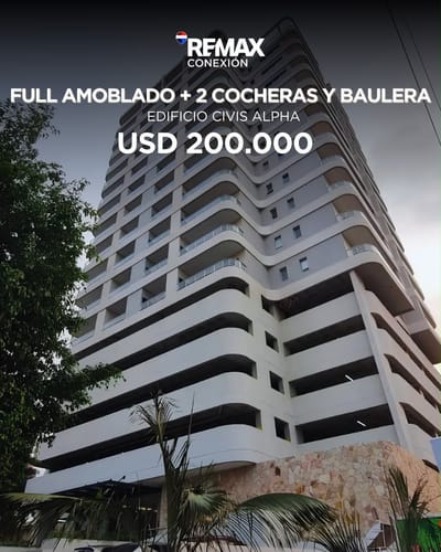 DEPARTAMENTO FULL AMOBLADO | CIVIS ALPHA