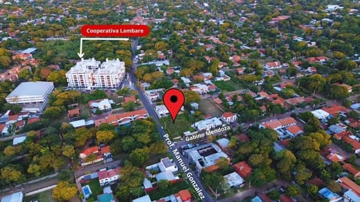 Terreno en esquina sobre Manuel González | Lambaré