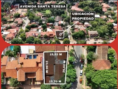 Vendo Terreno en esquina de 422 m² en Ycuá Satí – a metros de Eminent