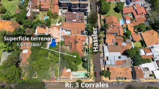 VENDO AMPLIA PROPIEDAD EN ESQUINA EN EL BARRIO MARISCAL ESTIGARRIBIA - ASUNCIÓN