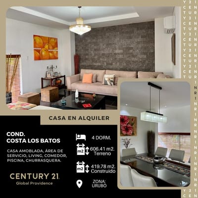 CASA EN ALQUILER