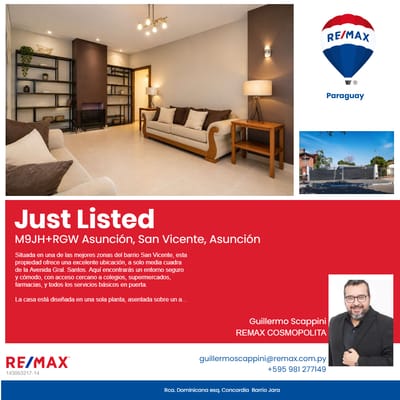 Vendo Casa Residencial En San Vicente