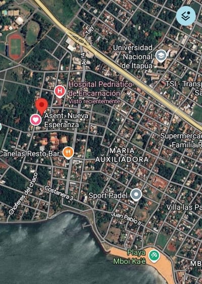 Lote especial para residencia en barrio La Esperanza Itapua