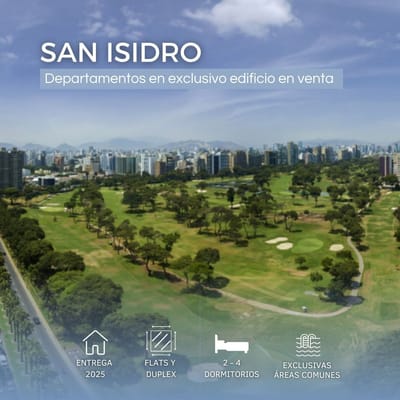 Venta Departamento En San Isidro 