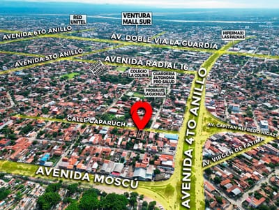 Casa Ampli A 1 Cuadre Del 4to Anillo 