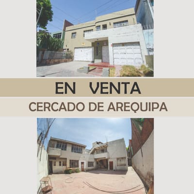 SE VENDE CASA EN CERCADO DE AREQUIPA