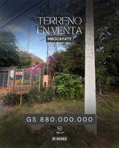 TERRENO EN VENTA