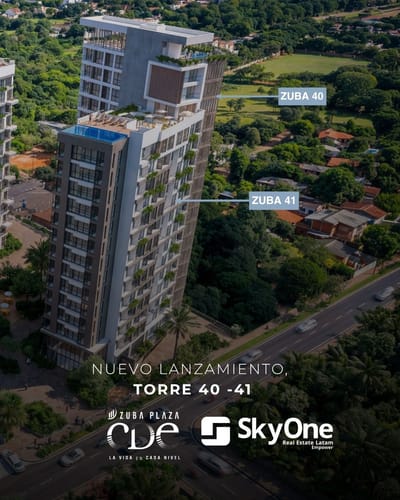 EN VENTA DEPARTAMENTO EN ZUBA PLAZA CDE