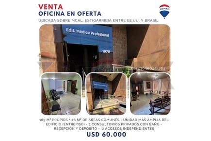 INCREÍBLE OFERTA TRES OFICINAS EN VENTA EN PLENO CENTRO