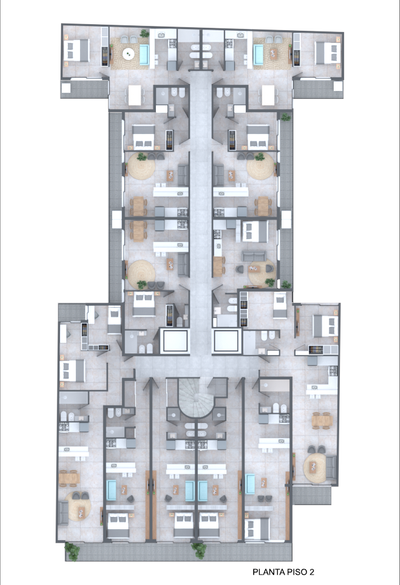 Plano Piso 2 — Ávalon