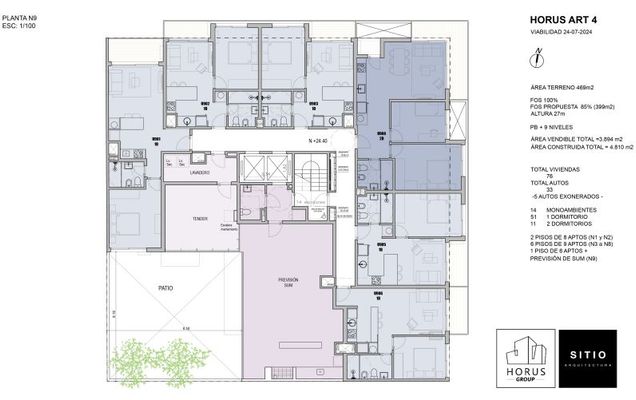 Plano Nivel 9 — Horus Art. 4