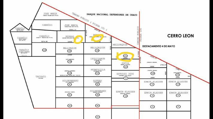 se venden 12 mil hectares en chaco paraguayo. Ref 3FFA0