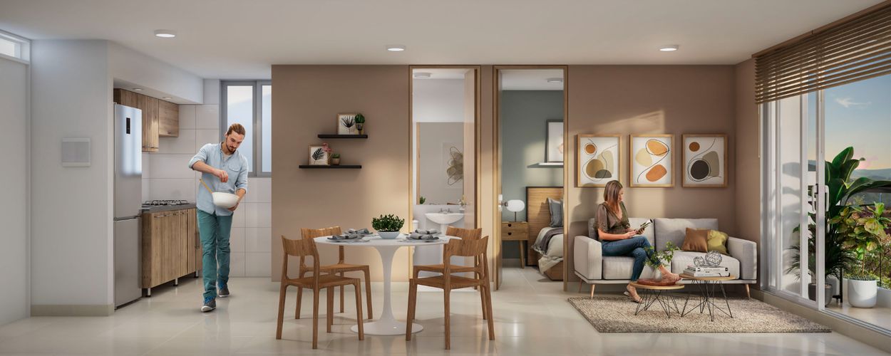 Azafrán Ciudad Tierrabuena, Apartamentos en Venta en Guatiguara, Piedecuesta - Miniatura 3