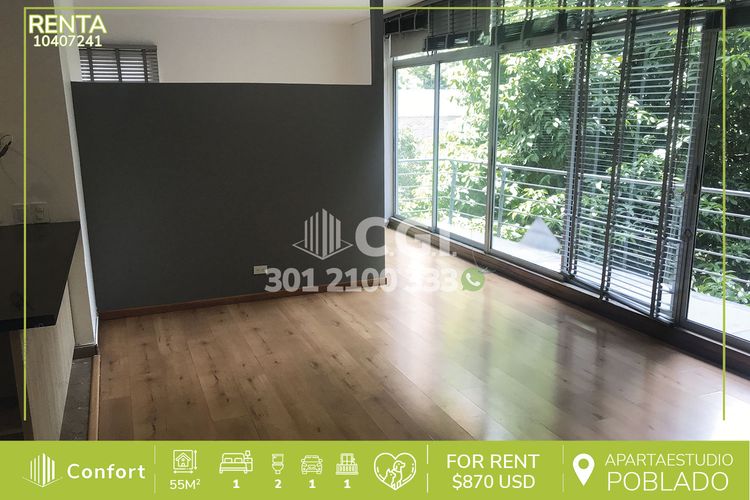 Apartaestudio en  Arriendo en Santa maria de los angeles, Medellín - Imagen 1