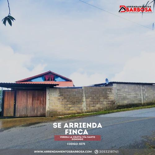 Finca en arriendo en La cejita, Concepcion - Imagen 1