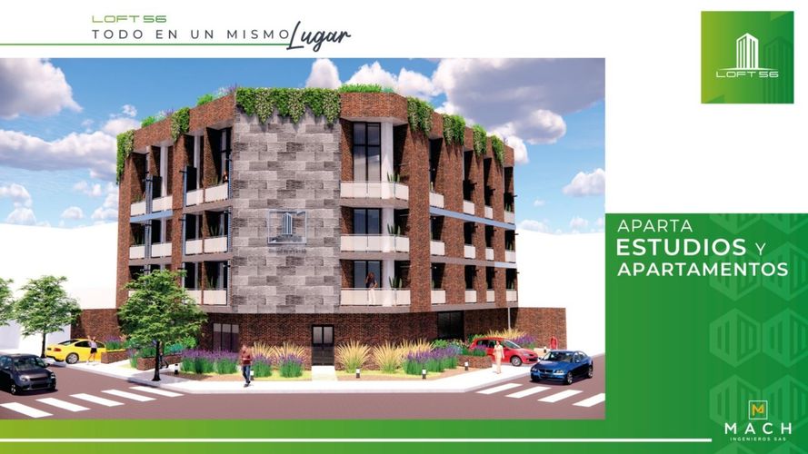 LOFT 56, Apartaestudios en Venta en Galerias, Bogotá - Imagen 1