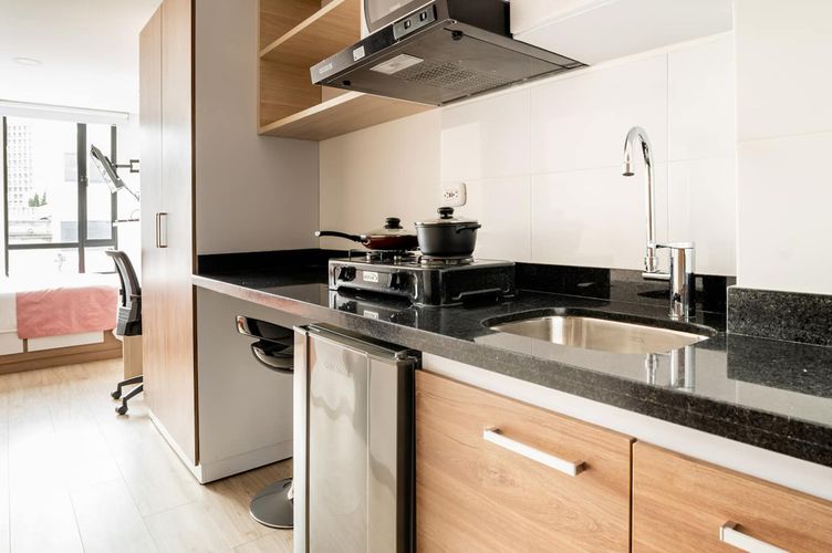 Apartaestudio en arriendo en Teusaquillo, Bogotá - Miniatura 4