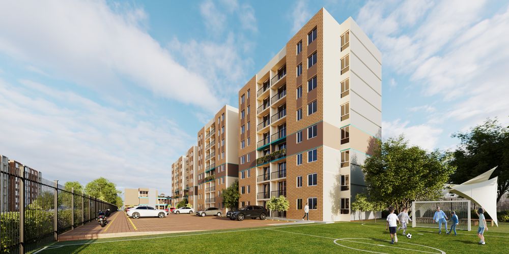 URBAN 17-40, Apartamentos en Venta en El rubi et i, Mosquera - Imagen 1