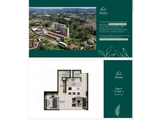 Apartaestudio en  Venta en Belen, Marinilla - Miniatura 3