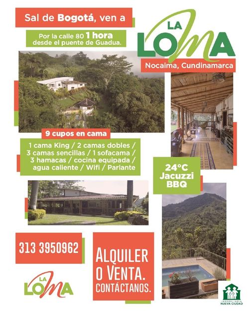 Finca en venta en Nocaima - Imagen 1