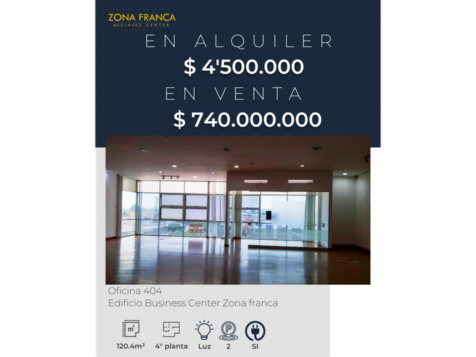 Oficina en arriendo en Fontibon, Bogotá - Miniatura 2