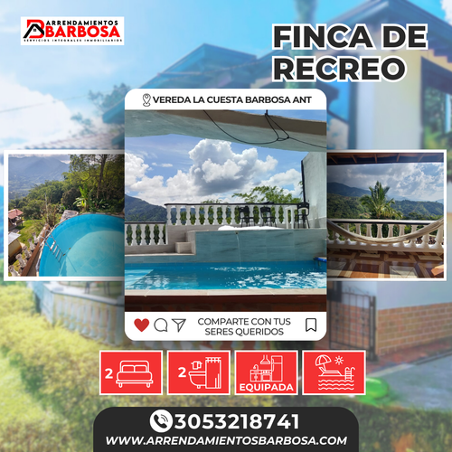 Finca en  Arriendo en El uvito, Santo domingo - Imagen 1
