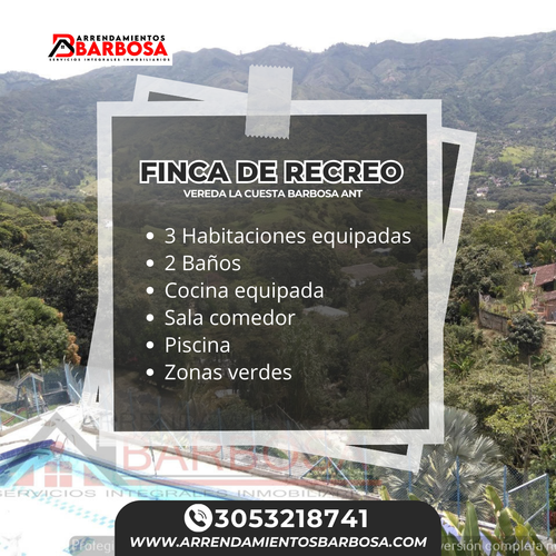 Finca en  Arriendo en Platanito parte baja, Barbosa - Miniatura 6