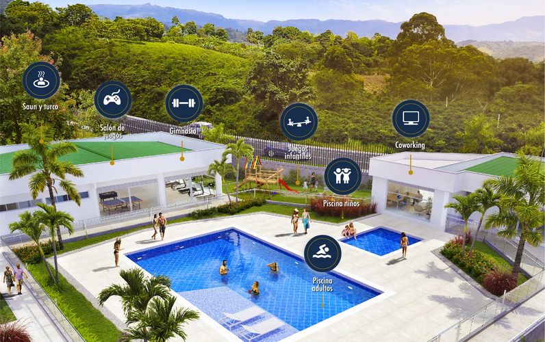 HACIENDA EL CORTIJO ELITE, Apartamentos en Venta en Norte de Armenia, Armenia - Miniatura 2