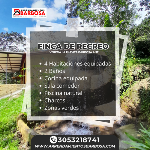 Finca en  Arriendo en La playa, Barbosa - Miniatura 6