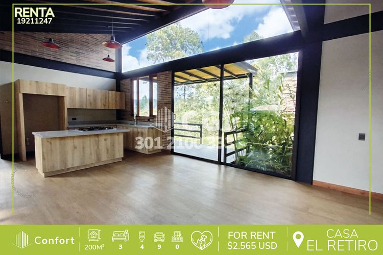 Casa en  Arriendo en El Retiro - Imagen 1