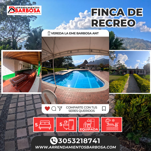 Finca en  Arriendo en Centro, Girardota - Imagen 1