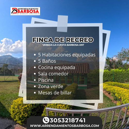 Finca en  Arriendo en Centro, Girardota - Miniatura 5